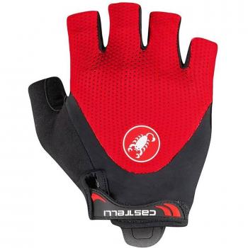 Castelli Arenberg Gel 2 Kurzhandschuhe rot – Größe L