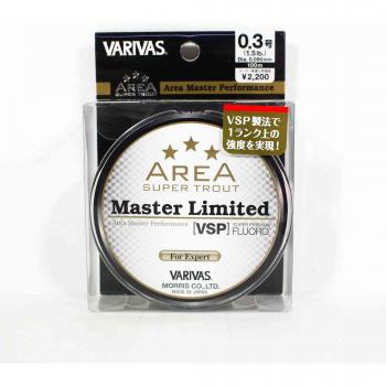 Varivas Ligne Fluorocarbone Trout Area Master LTD 100 m PE 0,3 1,5 lb 3556 Pur
