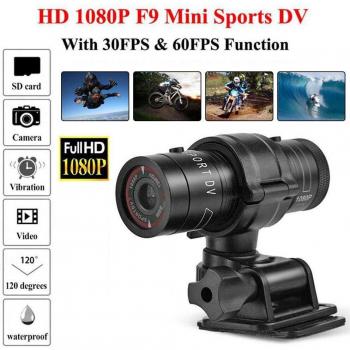 F9 1080P HD Action Camera for Helmet and Sports