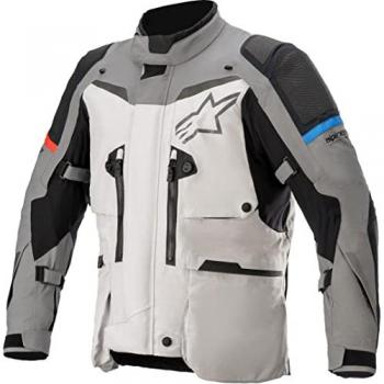 Motorradjacke Alpinestars Boulder Gore-Tex Dunkelgrau-Ice Grau