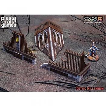 Miniatura de Torre y Ruinas Desmoronadas 28 mm
