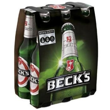 Becks Pils 24‑Pack – 0,33 L, 4,9 % vol