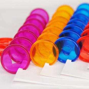 Vibrant Mushroom Notebook Binding Discs