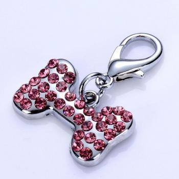 Crystal Pendant Dog Tag for Pets
