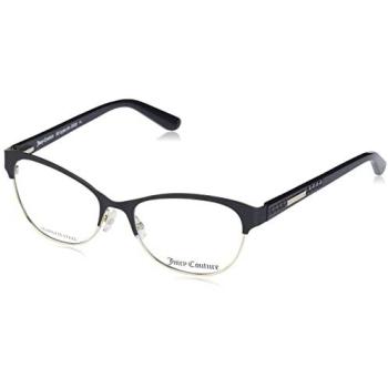 Juicy Couture JU 216/G Asian Fit 003 Women's Eyeglasses Black Size 51 (Frame Only) – Blue Light Block