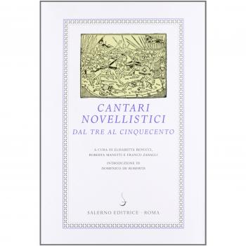 Cantari novellistici dal Tre al Cinquecento
