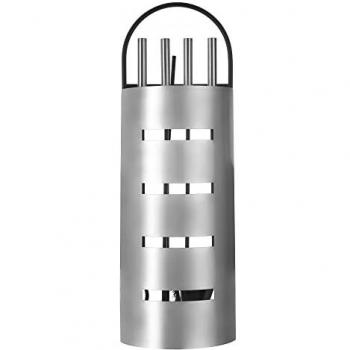 Fireplace Tool Kit by LIVIVO – Silver Finish