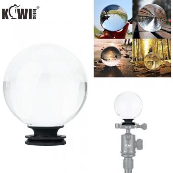 Kiwi 80mm Photography Crystal Ball with Removable Stand