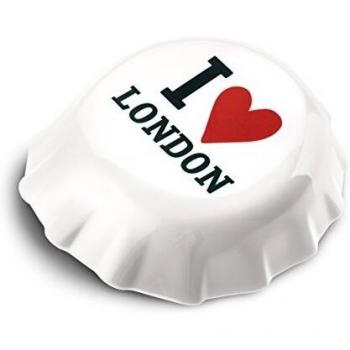 Koziol Flaschenöffner Plopp I Love London Design