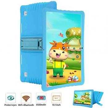 Tablette Tactile 4G 10 Pouces avec Android 9.0, 3 Go de RAM et 32 Go de ROM, Double SIM Google Play Bluetooth/OTG/GPS, for Enfants & Adultes