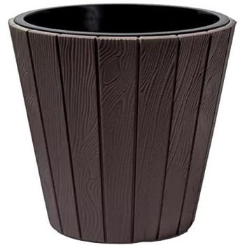Altra Woode Vaso Rondo Ø 393 mm Tono Brown