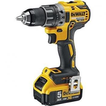 DeWalt 18V XR Drilling Combo Pack – 2 5Ah Batteries, Charger + TSTAK Storage (DCD791P2-QW)