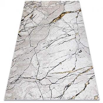 Tapis design moderne 529A 53 Marbre Beige 80x150 cm