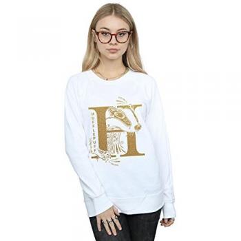 Hufflepuff Glow Crewneck – 2XL Women’s White