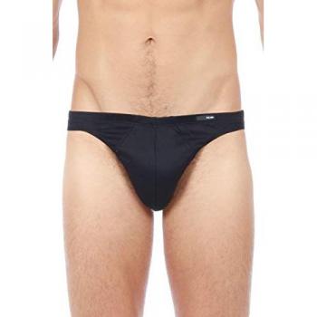 HOM Herren Slip 359699 Schwarz