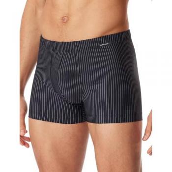 SCHIESSER Herren Unterwäsche Shorts schwarz gestreift