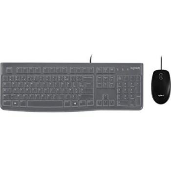 Logitech MK120 Clavier Souris incluse USB Français Noir