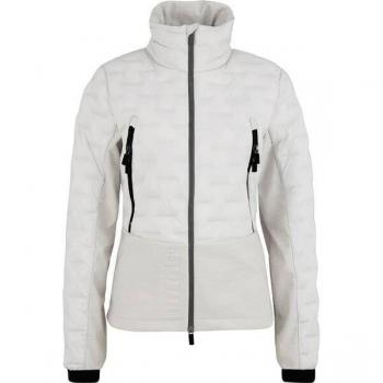 RH+ Damen 5‑Element Hybrid Bommer – Isolationsjacke, Weiß, XS