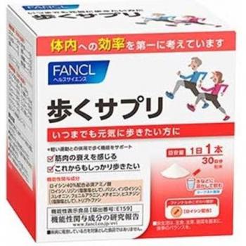 FANCL Supplément de Marche en Poudre 30 Stickpacks
