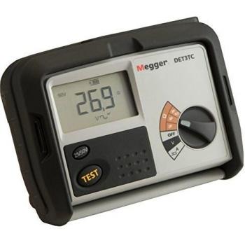 Megger DET3TC Tester de resistencia de tierra 2 y 3 Polos