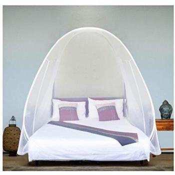 Premium Moskitonetz für Doppelbett – Einfach zu Installieren