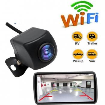 UltraVue 170° Recul Wifi, Caméra Étanche IP67, Auto-Sauvegarde 12V