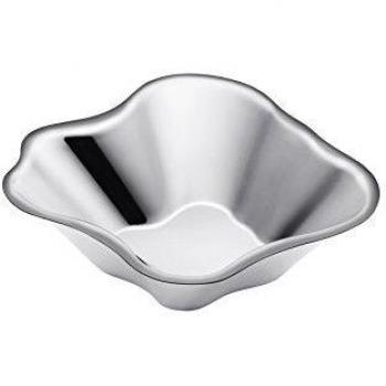 Design Aalto Skål, 182 × 50 mm – Rostfritt Stål
