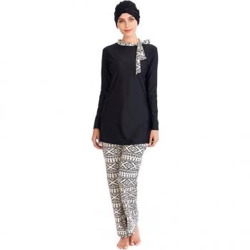 Ropa Acuática Hijab Floral para Mujer