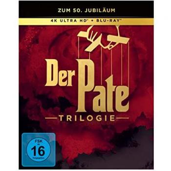 Trilogie du Parrain – Série limitée Digipack, 9 disques, 4K Ultra HD Blu‑ray