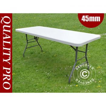 Tavolo Banchetto Pro 182x74x74 cm – Grigio chiaro (1 Pz.)