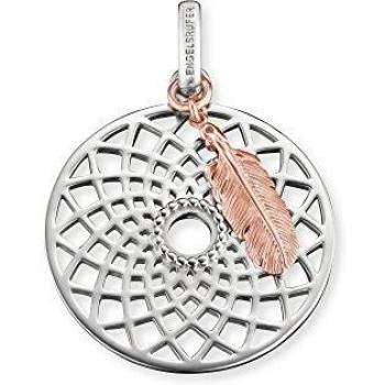 Engelsrufer Colgante Floral 33 mm en Plata y Oro