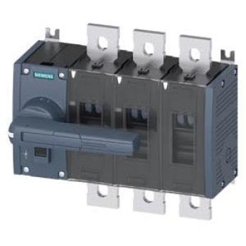 Lasttrennschalter Siemens 3‑Kern, 500 A, 8-Schließer, 8-Öffner, 690 V AC (Modell: 3KD44320QE100)