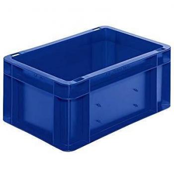 Transportstapelbehälter, blau, 300x200x145 mm, PP Seitenwände geschl