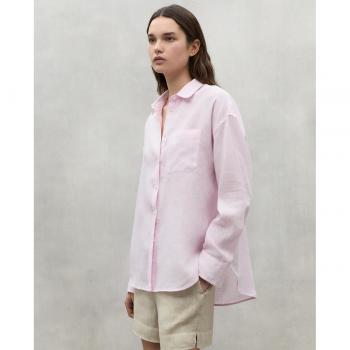 Camisa de manga larga Ecoalf Daria en color rosa