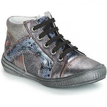 Grey GBB ROSETTA Girls’ High‑Top Shoes