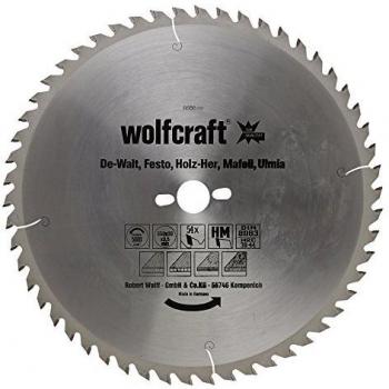 Disco Wolfcraft para sierras circulares de mesa, 54 dientes, 350 mm