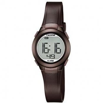 Calypso Digital-Uhr Armbanduhr K5677/6 braun Jugend-Uhr