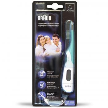 Braun PRT 1000 Digitalthermometer – präzise Temperaturmessung 0–120 °C