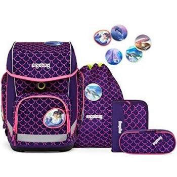 Ergobag Cubo Schulranzen-Set 5tlg. PerlentauchBär