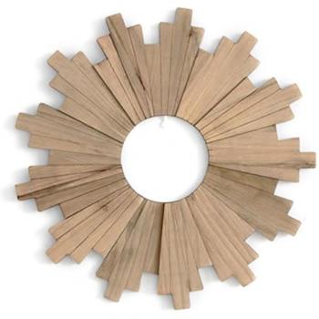 Wooden Sun Ring Wall Ornament