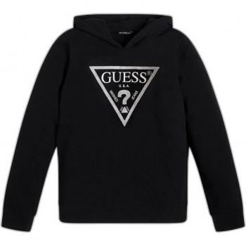 Guarda Ropa Guess Infantil: Sudadera Triángulo y Capucha