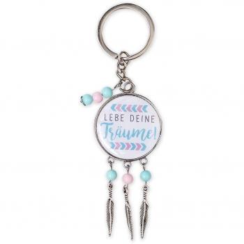 Keyring Traumfänger – Gruss & Co 45694, Lebe deine Träume