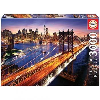 Historic Skyline: Purple 3,000-Count Mixed Puzzle