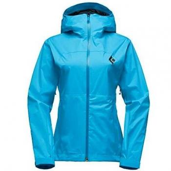 Pantalones de Lluvia para Mujer de Black Diamond, W Stormline Stretch, Azul