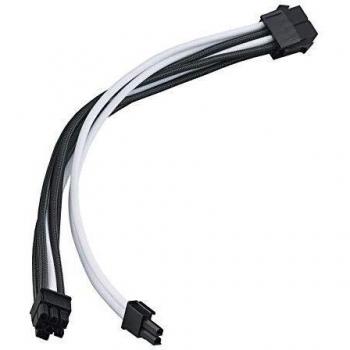 PP07E 300 mm GPU Power Extension Cable – 8‑Pin (6+2) SilverStone, 18 AWG