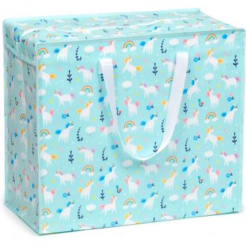 Blue Unicorn Magic Laundry and Storage Bag