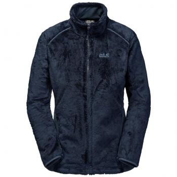 Chaqueta de forro polar Caldera Jack Wolfskin, Mujer, color azul noche