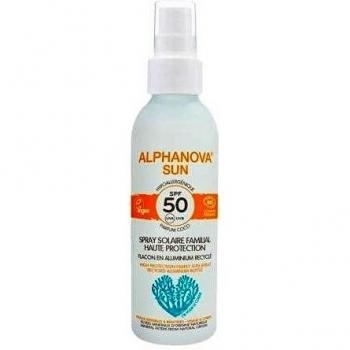 Protector Solar Familiar SPF 50 Botella Reciclada Alphanova 150gr