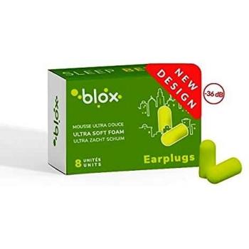 RestEase Blox Conical Earplugs – Anti‑Noise, Ultra‑Soft (Four Pieces)