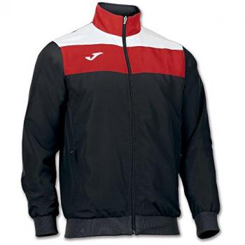 Schwarz-Weiß-Rot Microtecno Joma Präsentationsjacke – M
